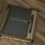 Personalized Wooden Boxed Diary and Pen with Name Engraving - Birthday, Gift, Gift for Men, Gift for Women