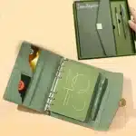 Personalized Leather Organizer & Special Pen Premium Gift Set - Image 3