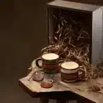 Twin Cup Mug Keychain Gift Set - Image 2