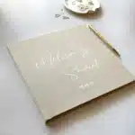 Personalized Wedding & Engagement Memory Book
