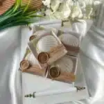 Sealed Boxed Pearl Oyster Candle for Engagement, Wedding, Henna Ceremony, Wedding Gifts - Image 3