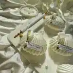 Pearl Detailed Mother-of-Pearl Oyster Candle Engagement, Wedding, Birthday, Wedding, Gift - Image 3