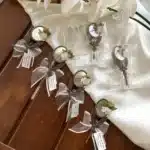 Angel Mirror White Flower Magnet Engagement, Wedding, Marriage, Gift - Image 2