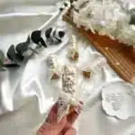 Lace Ribbon Glass Dome Heart-Shaped Wedding Candy - Engagement, Wedding, Henna Ceremony, Gift - Image 3