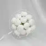 Peony Bridal Bouquet with Beaded Fringe - Engagement, Wedding, Henna Ceremony, Gift - Image 2