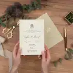 Luxury Wedding Invitation UM5105 - Image 2