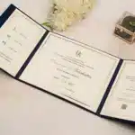 Luxury Wedding Invitation UM5108 (With Bag) - Image 4