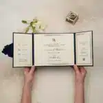 Luxury Wedding Invitation UM5108 (With Bag) - Image 5