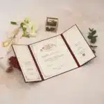 Luxury Wedding Invitation UM5113 (With Bag) - Image 4