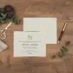 Luxury Wedding Invitation UM5116 - Image 3