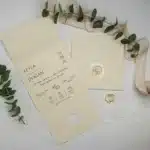 Trendy Wedding Invitation UM9149