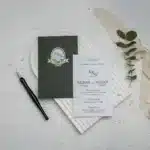 Trendy Wedding Invitation UM9163