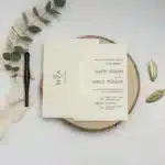 Trendy Wedding Invitation UM9229