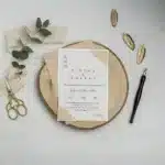 Trendy Wedding Invitation UM9247