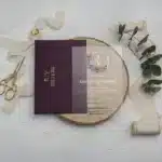 Transparent Wedding Invitation UM9267