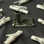 Personalized Leather Journal with Name – Calligraphy Set with Feather Quill Pen & Ink – Custom Writing Gift - Image 5